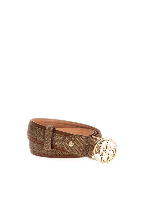 Adjustable women s trousers belt guess orlina logo