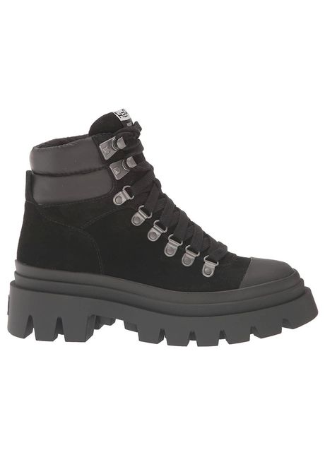 Ash patagonie suede leather women s hiking boots colour black