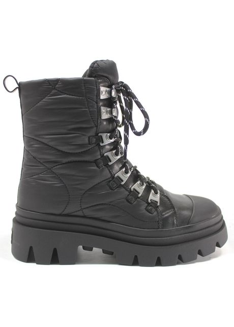 Ash peak leather women s insulated winter boots colour black