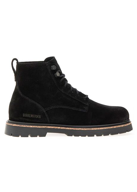 Birkenstock highwood lace mid suede leather men s ankle black boots