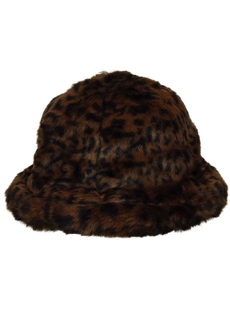 Bucket hat faux fur woman kangol casual