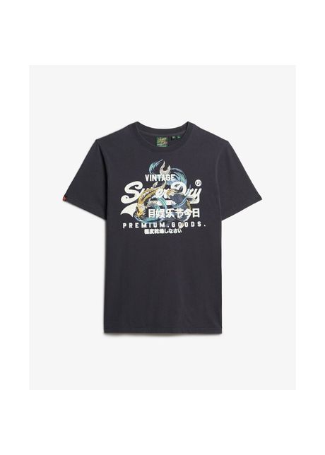 Casual t shirt superdry vintage logo tokyo