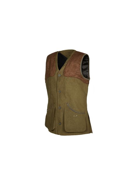 Checked sleeveless jacket baleno dolman