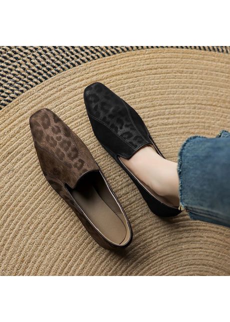 Chiko brynja square toe block heels loafers shoes