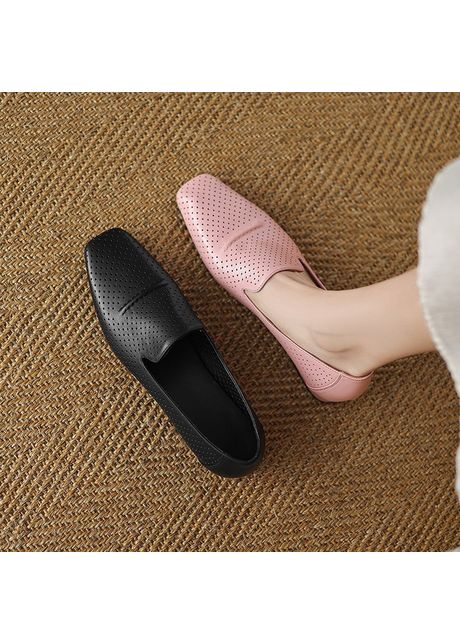 Chiko cadenza square toe block heels loafers shoes