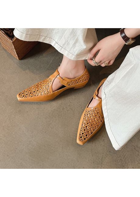 Chiko carolena pointy toe block heels t strap shoes