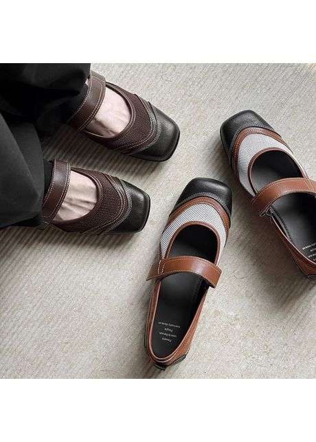 Chiko cayenne square toe wedge mary jane shoes