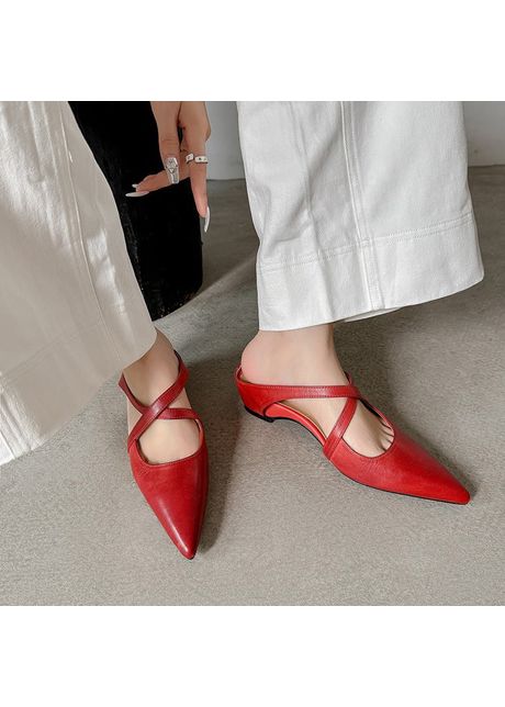 Chiko cayla pointy toe wedge clogs mules shoes