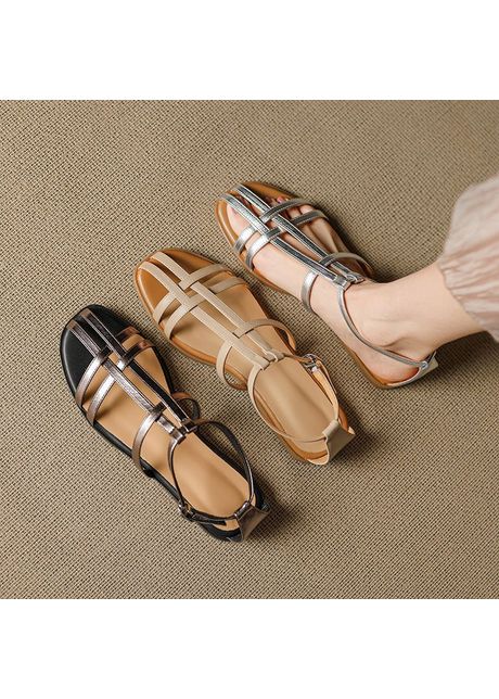 Chiko celestia round toe block heels t strap shoes