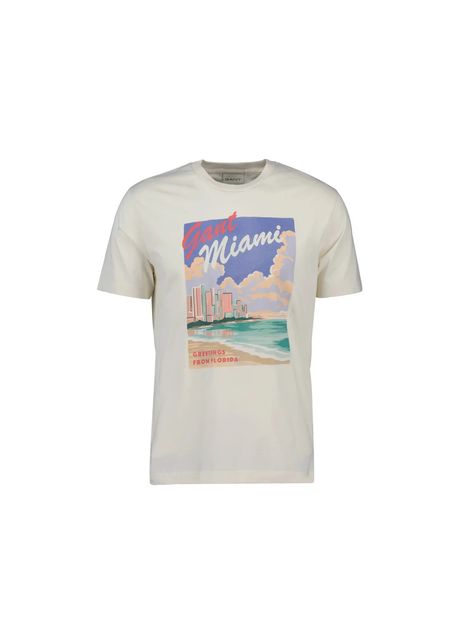 Cotton t shirt gant graphic