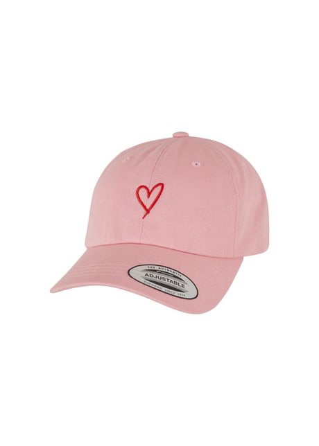 Cotton twill baseball cap with heart women miss tee