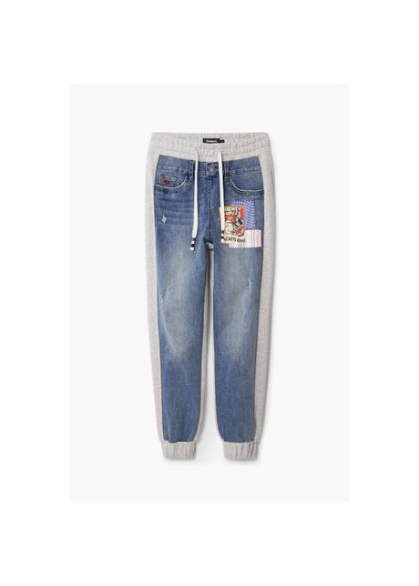 Desigual mickey women s denim sweatpants