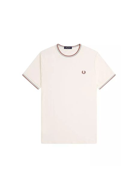 Double button t shirt fred perry