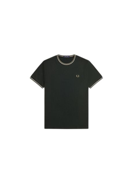 Double piping t shirt fred perry