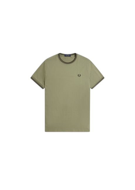 Double piping t shirt fred perry