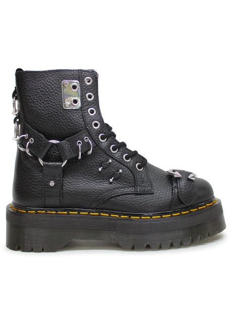 Dr martens jadon hdw milled nappa leather unisex ankle boots colour black