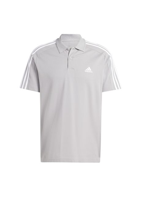 Embroidered polo shirt adidas essentials 3 stripes small logo