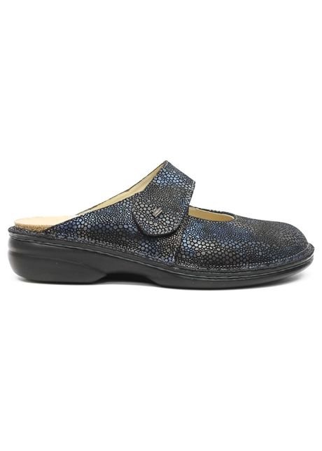Finn comfort stanford leather women s slip on sandals colour azur