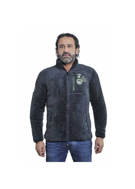 Fleece jacket peak mountain coral sherpacavian