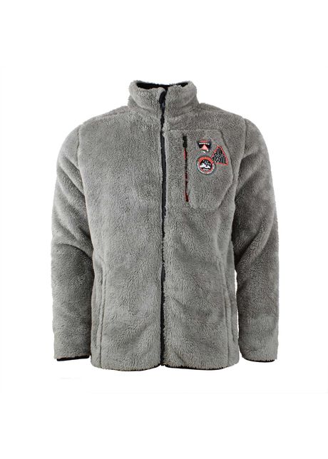 Fleece jacket peak mountain coral sherpacavian