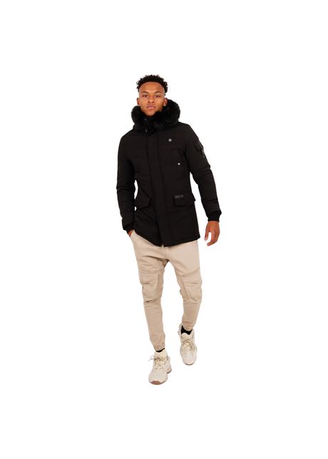 Fleece lined heated parka sixth june
