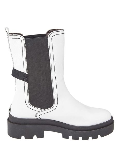 Fly london judy819fly leather women s ankle white boots