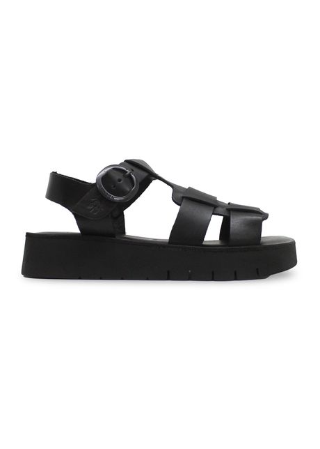 Fly london sudy246fly bridle leather women s slingbacks sandals colour black