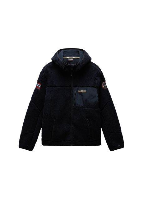 Full zip hooded fleece napapijri yupik 3