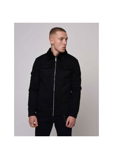 Fur effect aviator collar jacket project x paris