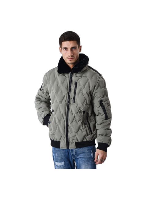 Furry aviator collarpuffer jacket project x paris