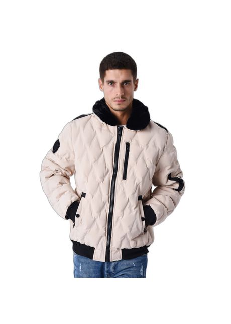 Furry aviator collarpuffer jacket project x paris
