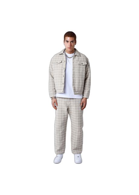 Geometric canvas jacket project x paris