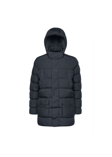 Geox s pieve long hooded puffer