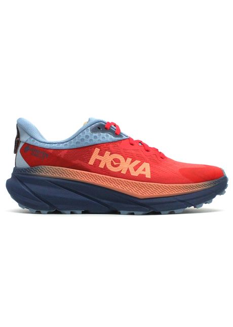 Hoka challenger atr 7 gtx textile synthetic women s running cerise real teal sneakers