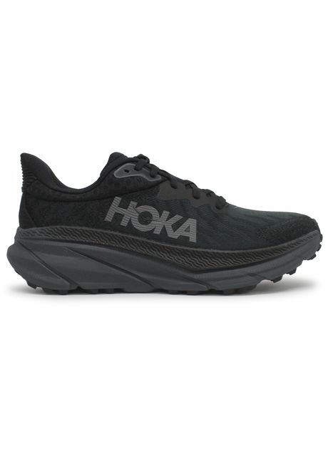 Hoka challenger atr 7 textile men s running shoes colour black black