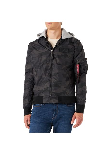Hooded jacket alpha industries ma 1 tt camo