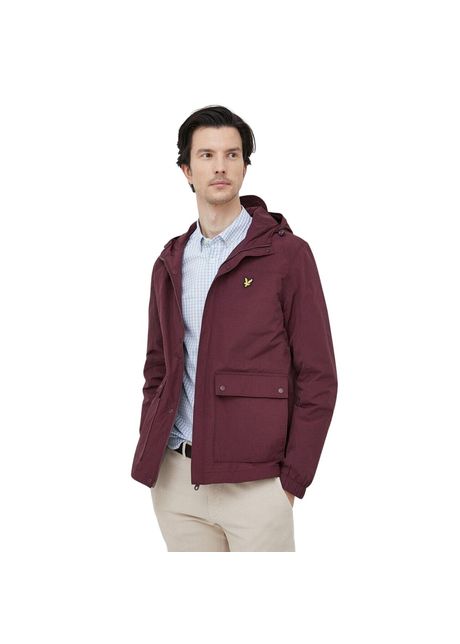 Hooded jacket with pocket lyle scott