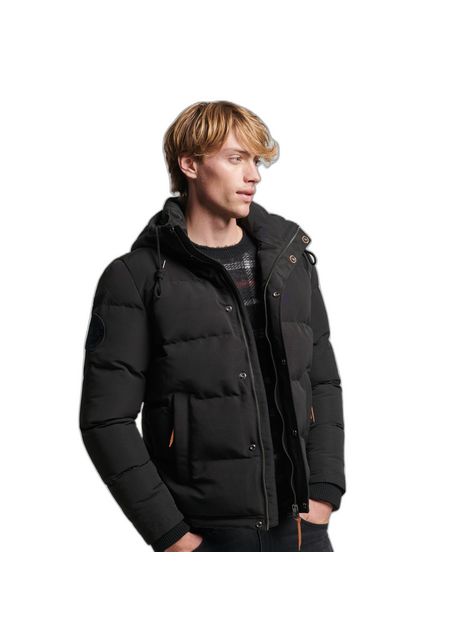 Hooded puffer jacket superdry everest