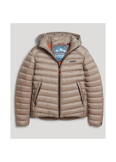 Hooded puffer jacket superdry fuji