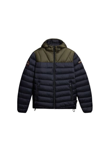 Hooded sleeveless jacket napapijri aerons cb
