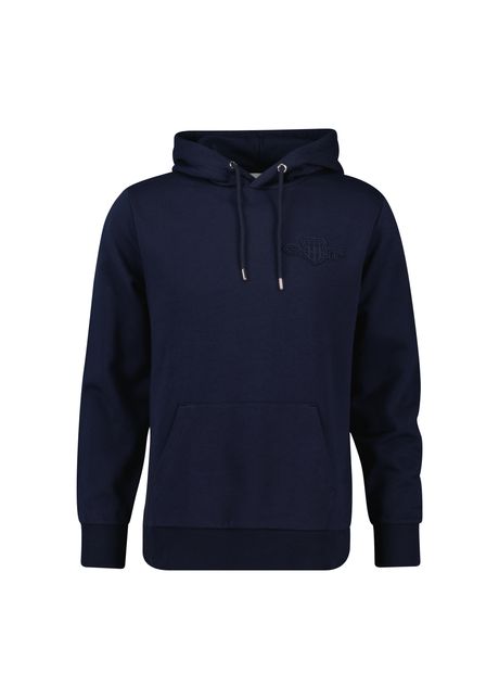 Hooded sweatshirt gant tonal shield