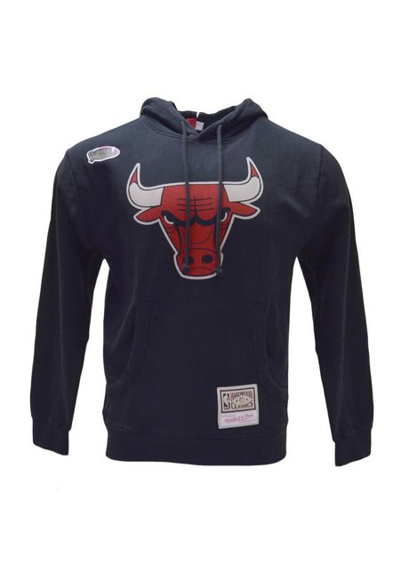 Hooded sweatshirt mitchell ness chicago bulls