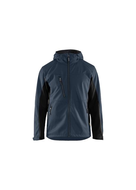 Hooded waterproof jacket blaklader