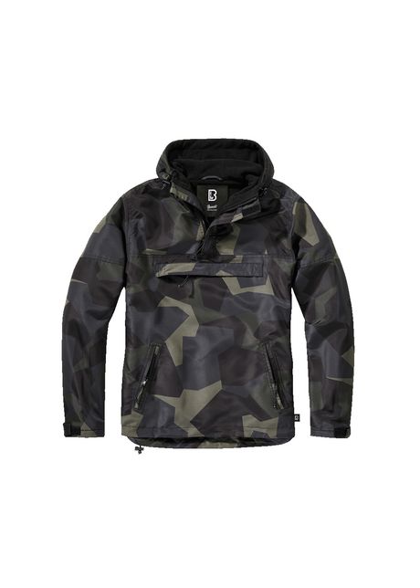 Hooded waterproof jacket brandit
