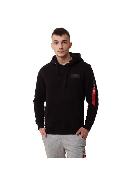 Hoodie alpha industries back print rainbow refl print