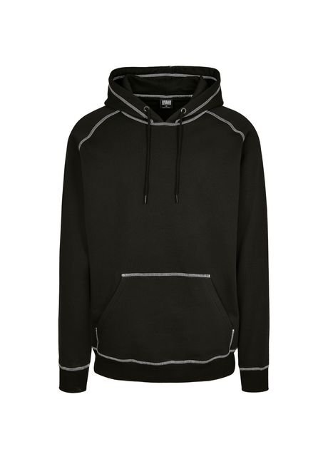 Hoodie urban classics contrast stitching