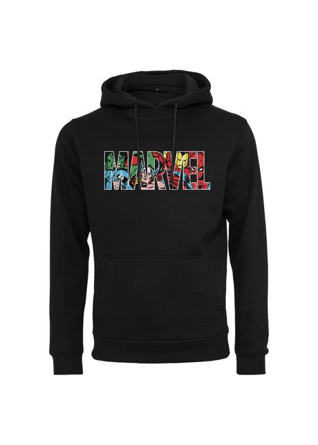 Hoodie urban classics marvel logo character