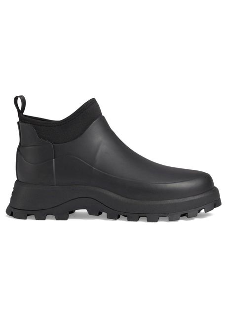 Hunter city explorer ankle rubber women s ankle boots colour black