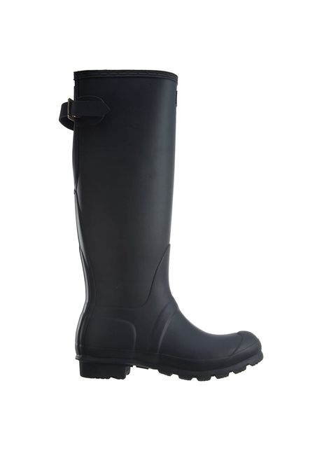 Hunter original tall adjustable rubber women s wellingtons navy boots