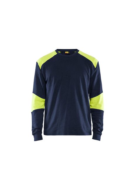 Inherent flame retardant long sleeve t shirt blaklader